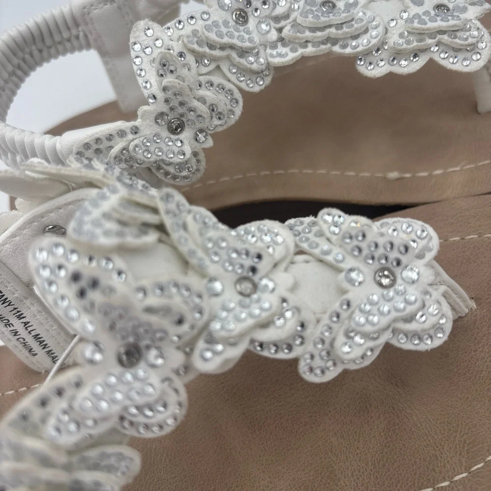 Annie White and‎ Brown Kids Sandals